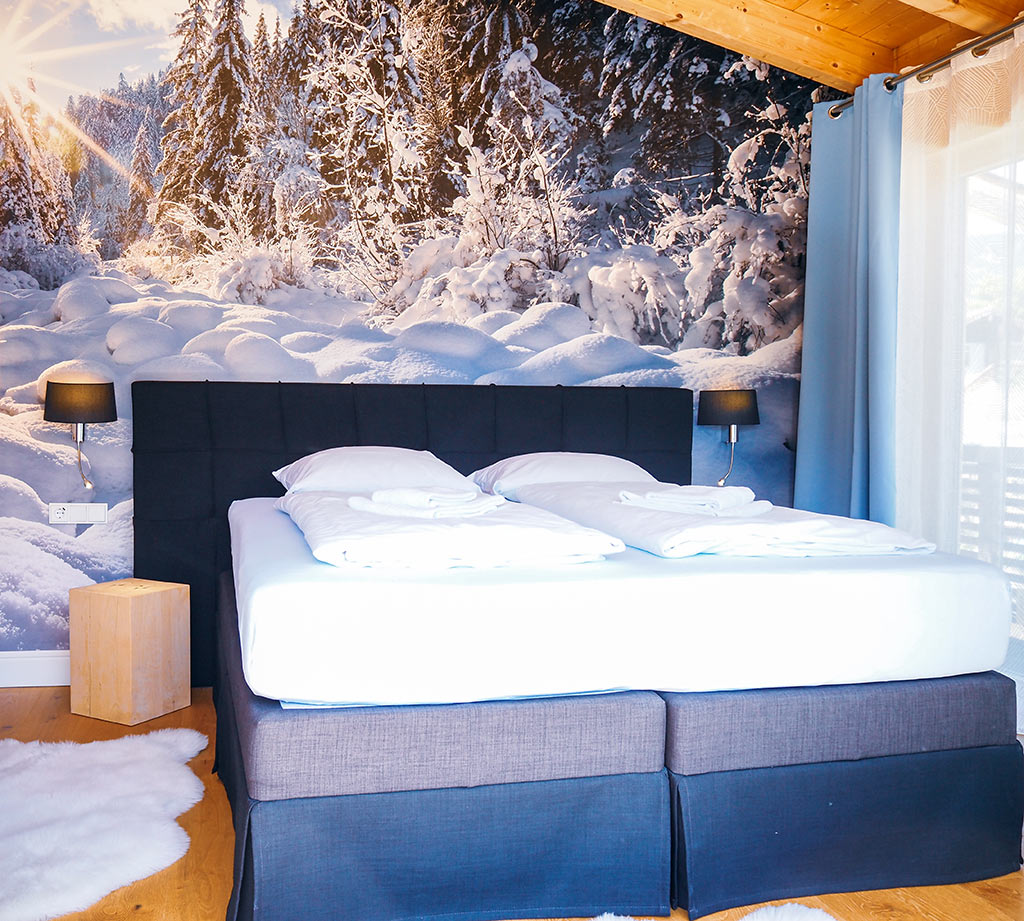 Alpenliebe Doppelzimmer Superior Schlafzimmer