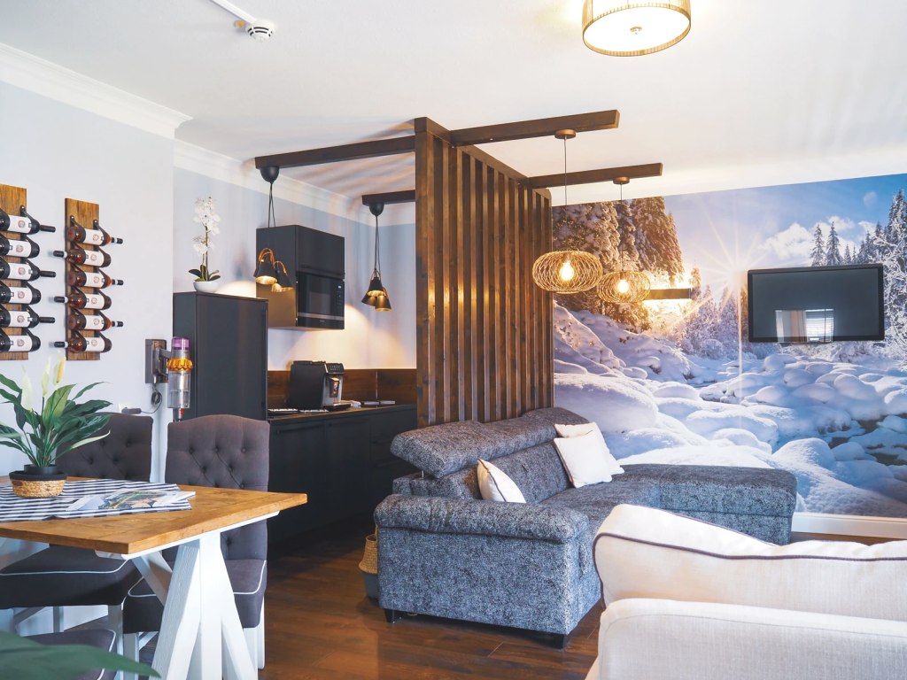 Alpenliebe Premium-Suite Wohnzimmer