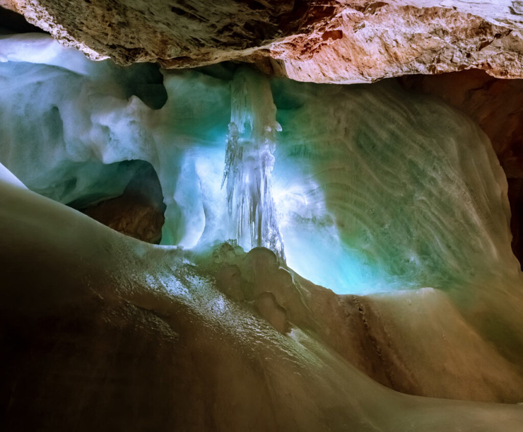 Eisriesenwelt in Werfen mit der größten Höhle der Welt